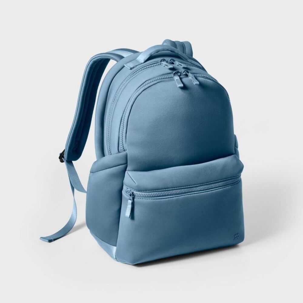 Faux Neoprene Backpack - All in Motion - Dusty Navy